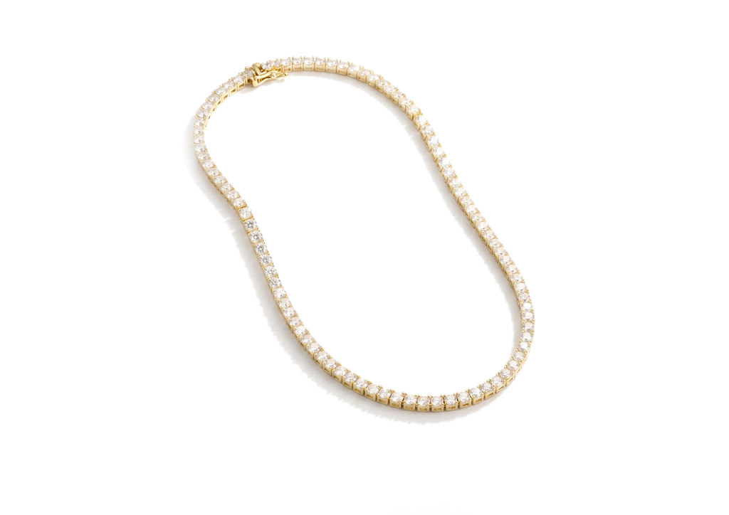 Cynthia Sculptural Necklace & Bracelet Set Gold