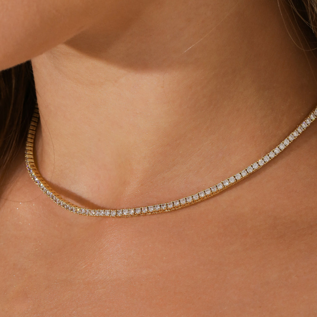 Cynthia Sculptural Necklace & Bracelet Set Gold