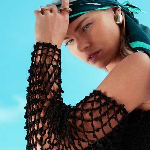Anne Geometric Gold Ear Cuff Gold
