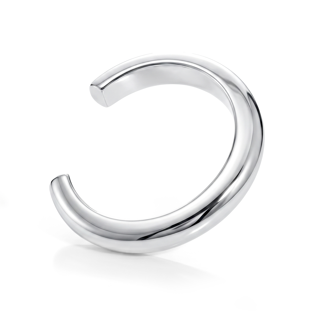Isabella Bold Sculptural Cuff Bracelet Gold