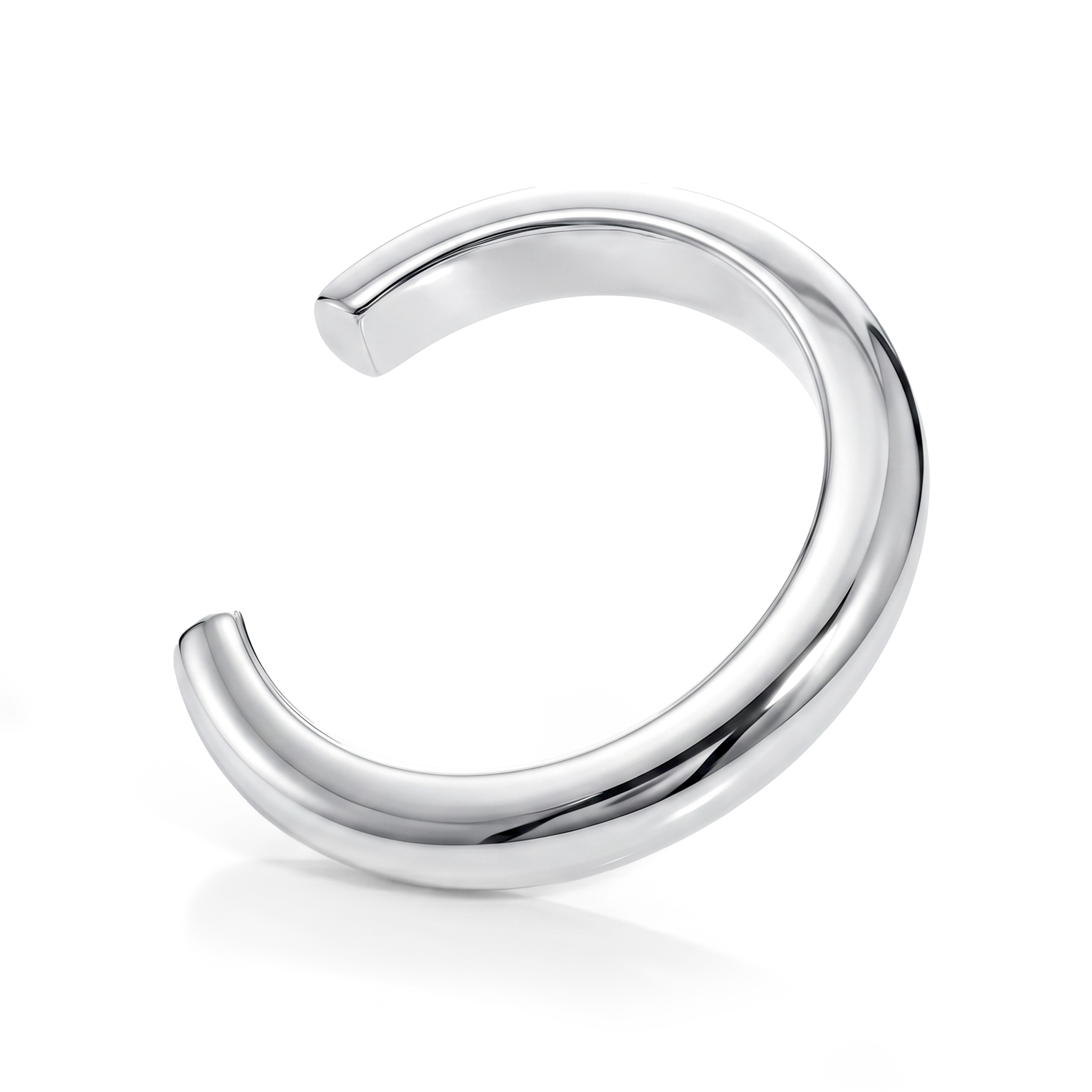 Isabella Bold Sculptural Cuff Bracelet Gold